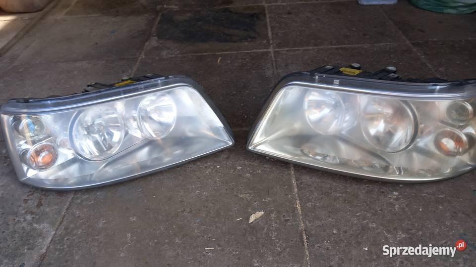 reflektory lampy przód vw t5