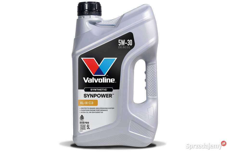 Olej Valvoline Synpower XLIII 5W30 5L VW Sosnowiec sprzedam