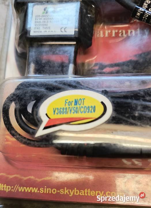 Ładowarki telefonów komórkowych sprzedam