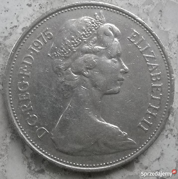 WIELKA BRYTANIA PENCE1975 r WIĘKSZA Legionowo