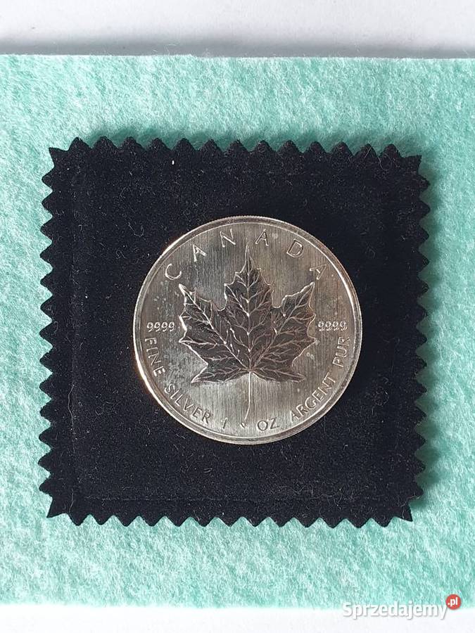 Kanadyjski Liść Klonowy 1 oz 2008 Kolekcja Andrychów