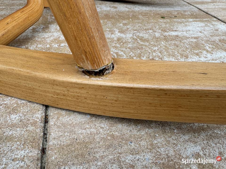 Krzesło Moizi na płozach bujane ergonomiczne Garwolin sprzedam