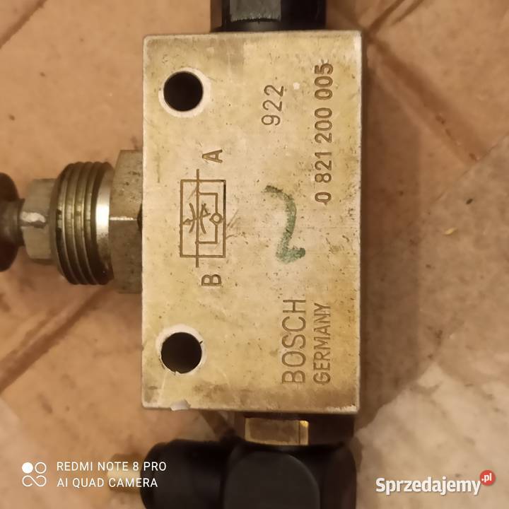 Siłownik BOSCH z zaworami BOSCH Nowy Tomyśl