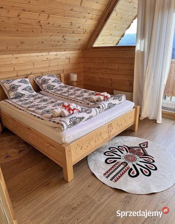 Domek w górach na wynajem JACUZZI Widok na babią Zawoja