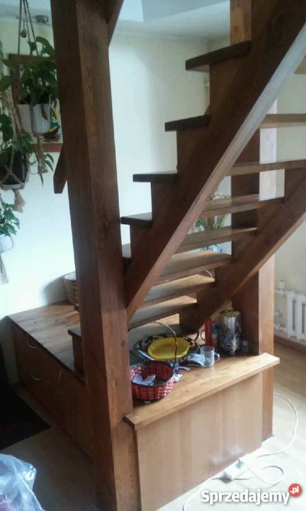 Schody drewniane pomorskie Gdańsk