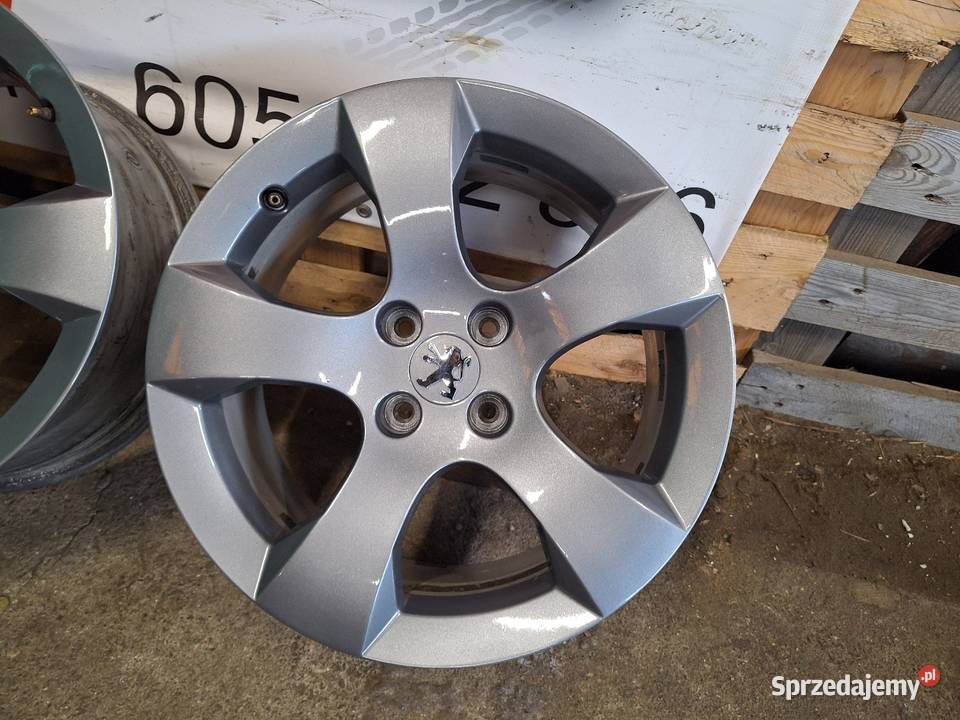 Alufelgi 4x108 17 ET29 PEUGEOT 3008 koła Średnica 17" Choceń sprzedam