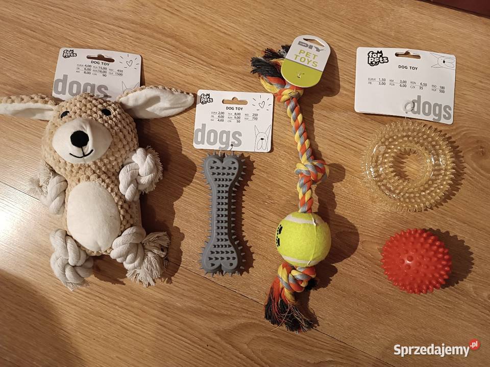 Zestaw zabawek psa idealny Psikołaja Szczyrk