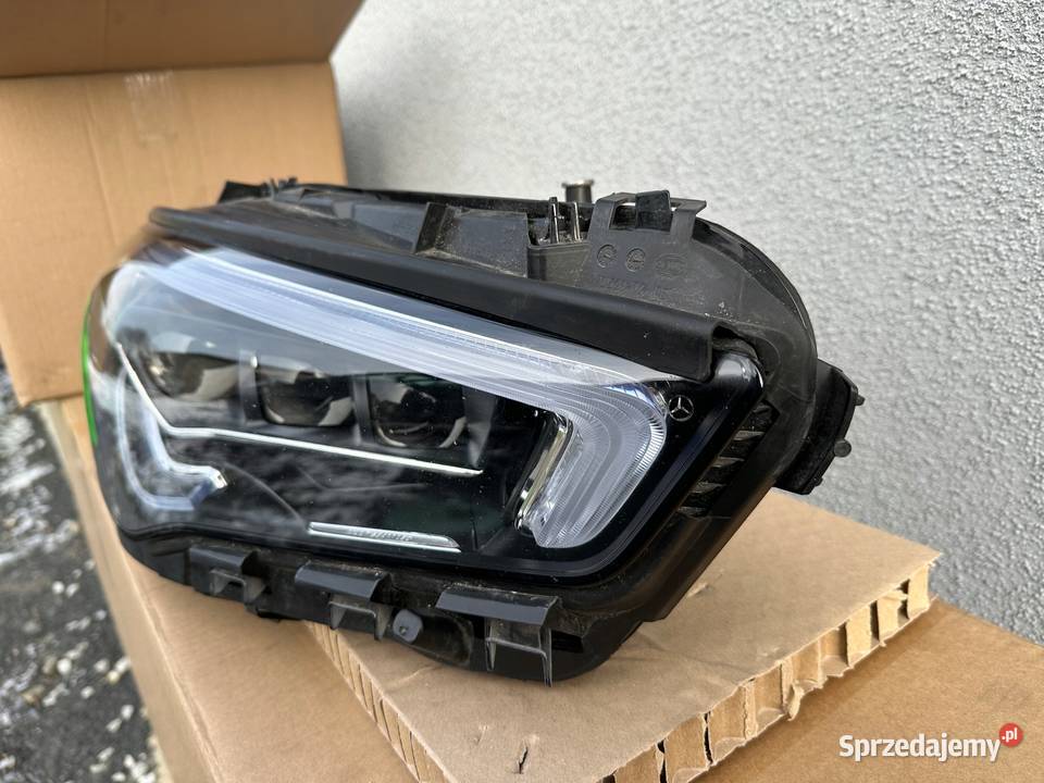 Full Led przedni prawy Multibeam Mercedes CLA dolnośląskie Mirsk
