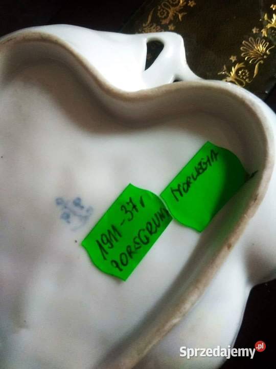 Patera listek Porsgrunn Norwegia Syg z lat 1911 pomorskie