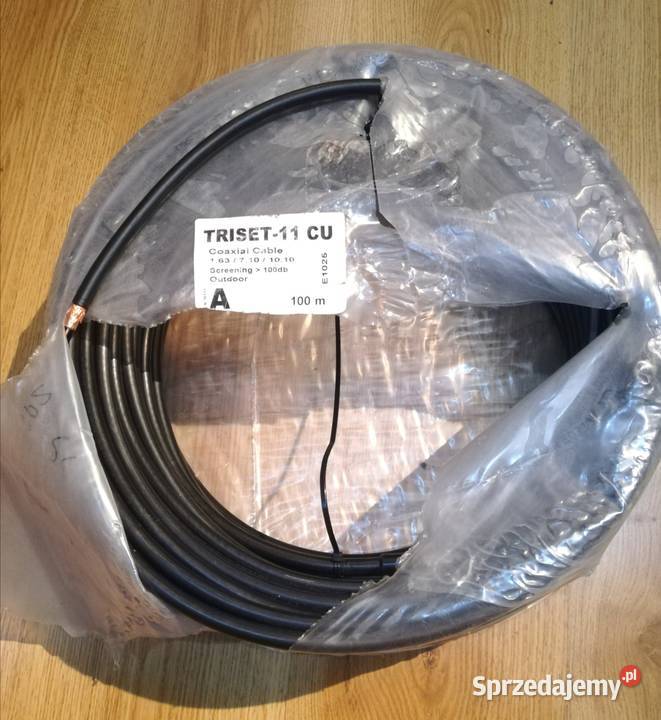 Kabel Koncentryczny rtvsat TRISET11 CU 60m 100