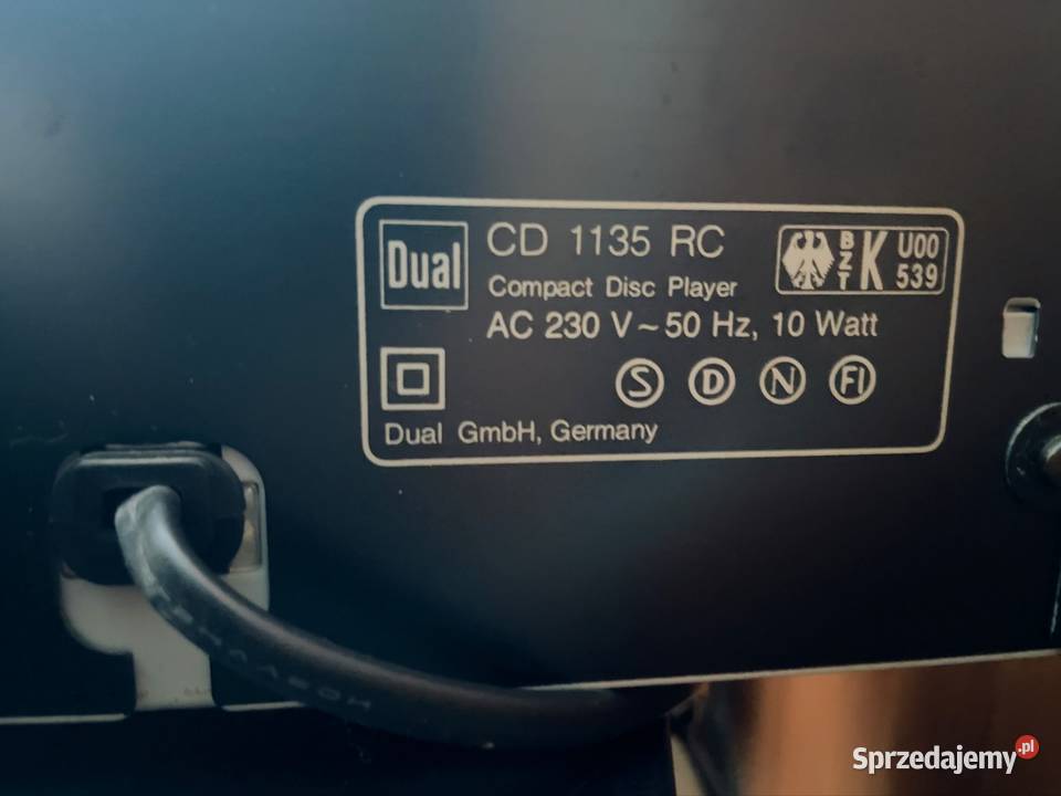 Dual CD 1135 RC odtwarzacz CD Skarżysko-Kamienna