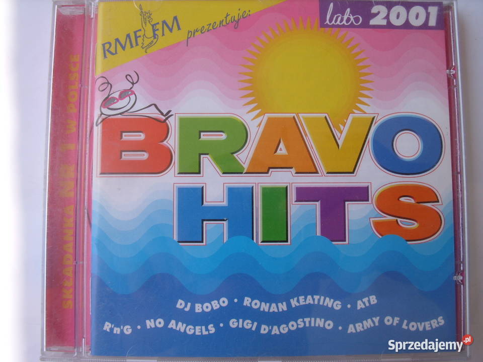 sklad cd BRAVO HITS LATO 2001 Wołów