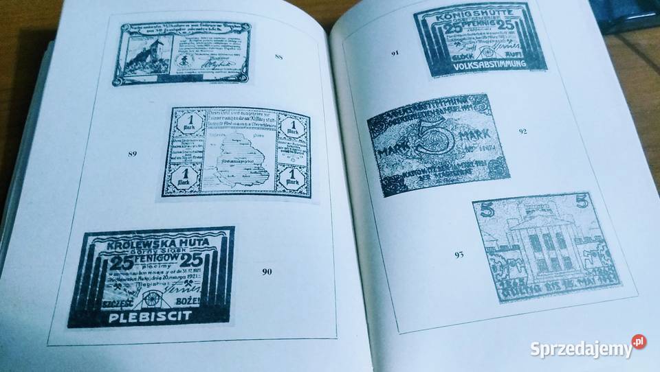 Pieniądz zastępczy na Śląsku 19141924 Wiesław pomorskie Gdańsk