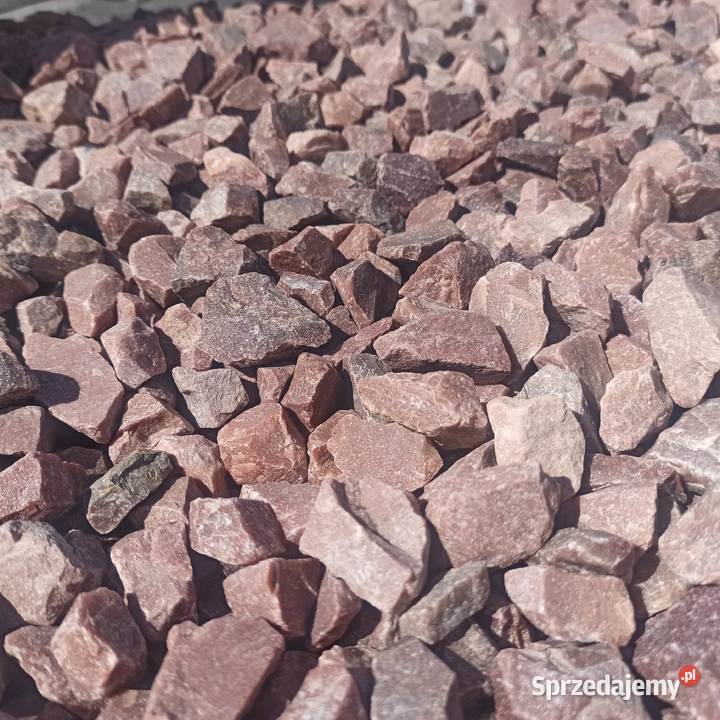 Grys Kwarcowy 1540 mam kamień czerwony Biała Jaworzno