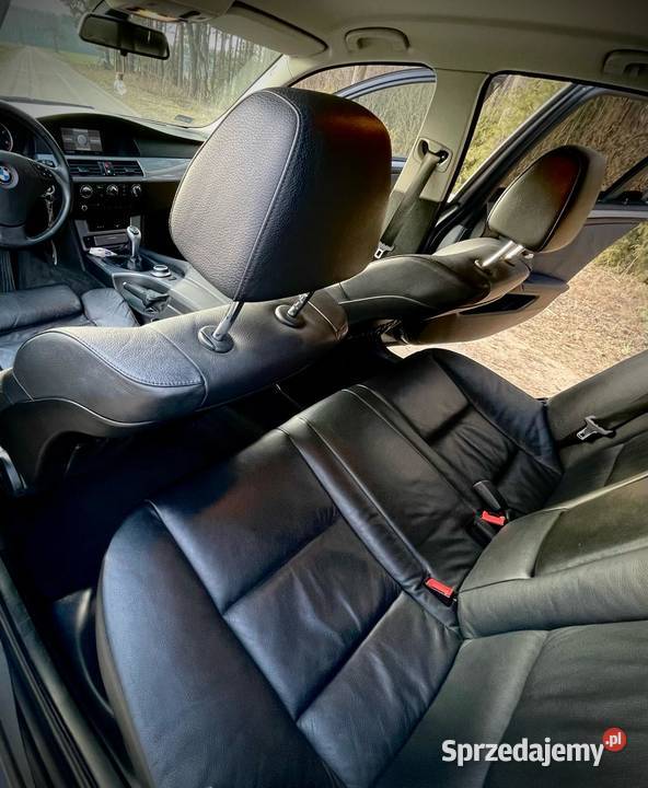 BMW E60 20 Diesel 177 Zadbany Garażowany Mpakiet Rok produkcji 2007 Nowe Miasto Lubawskie