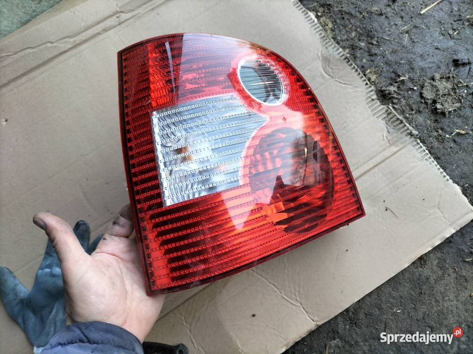 VW POLO MK4 9N 3D LAMPA TYŁ TYLNA LEWA WKŁAD Kamień-Kolonia