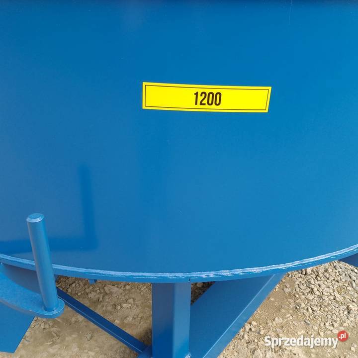 Betoniarka planetarnamikser elektryczna 1200L Żnin