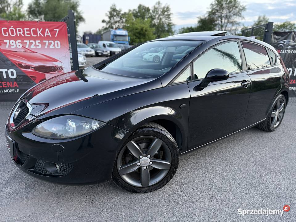 Seat Leon Nawigacja Szyberdach 2008 Manual Klima aluminiowe felgi Poznań sprzedam