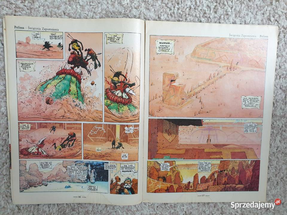 Pelissa Świątynia Zapomnienia Komiks Fantastyka fantasy i s-f pomorskie Gdynia