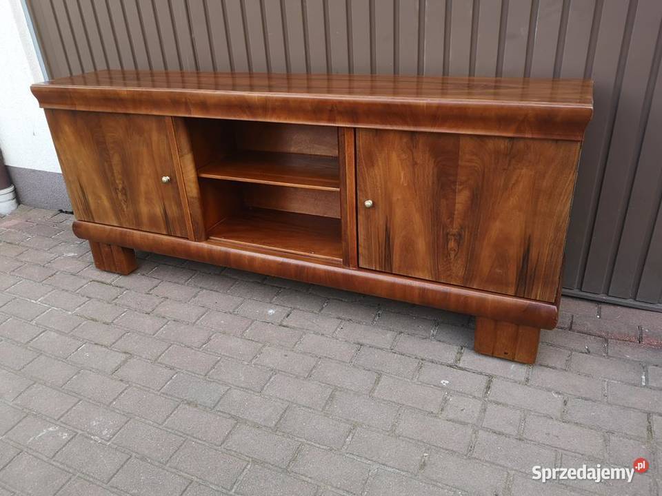 Komoda ARTDECO RTV Orzech Niska Solidna 184 Swarzędz