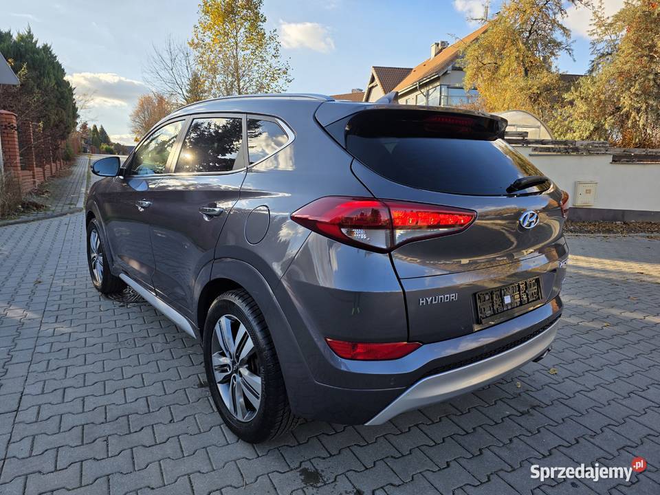 Hyundai Tucson 16T 4x4 automat full bezwypadkowy isofix lubelskie Lublin