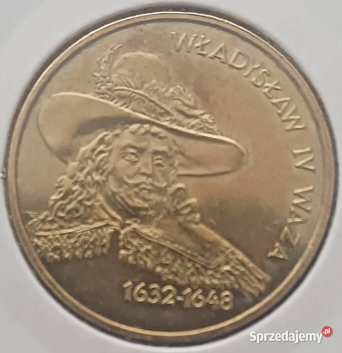 2 Władysław IV Waza 1999 r mennicze holder Konin