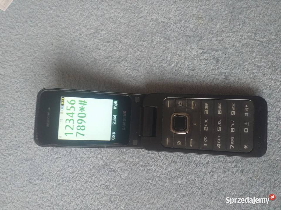 samsung gtc3560 gt c3560 telefon z klapką 3560