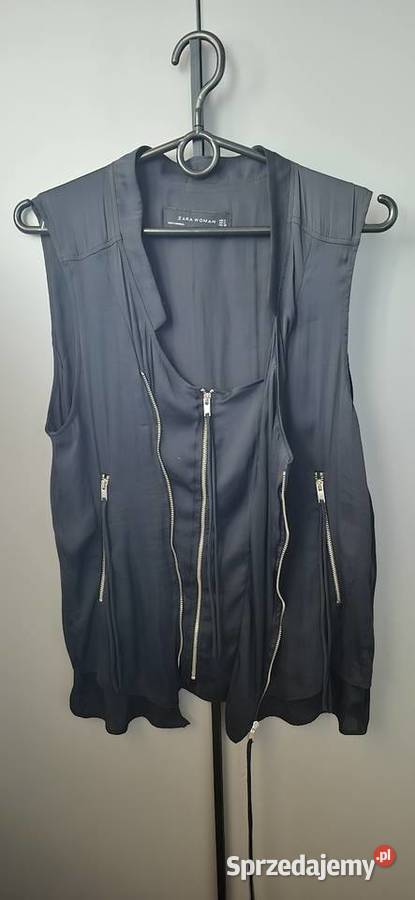 Czarna kamizelka Zara S Warszawa