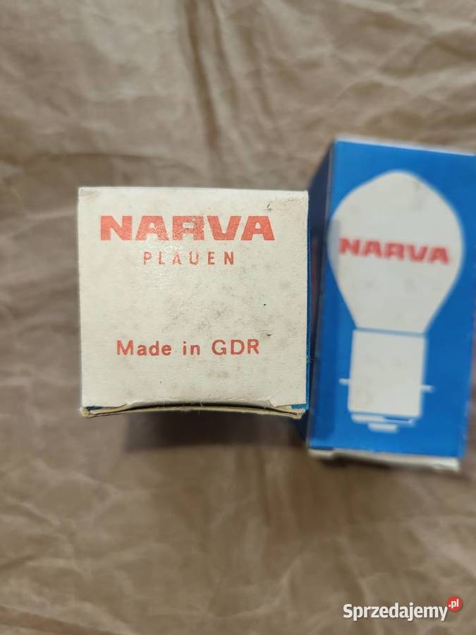 Narva żarówki 12 V 35 W BA20s nowe parę Żarówki samochodowe mazowieckie Piaseczno sprzedam