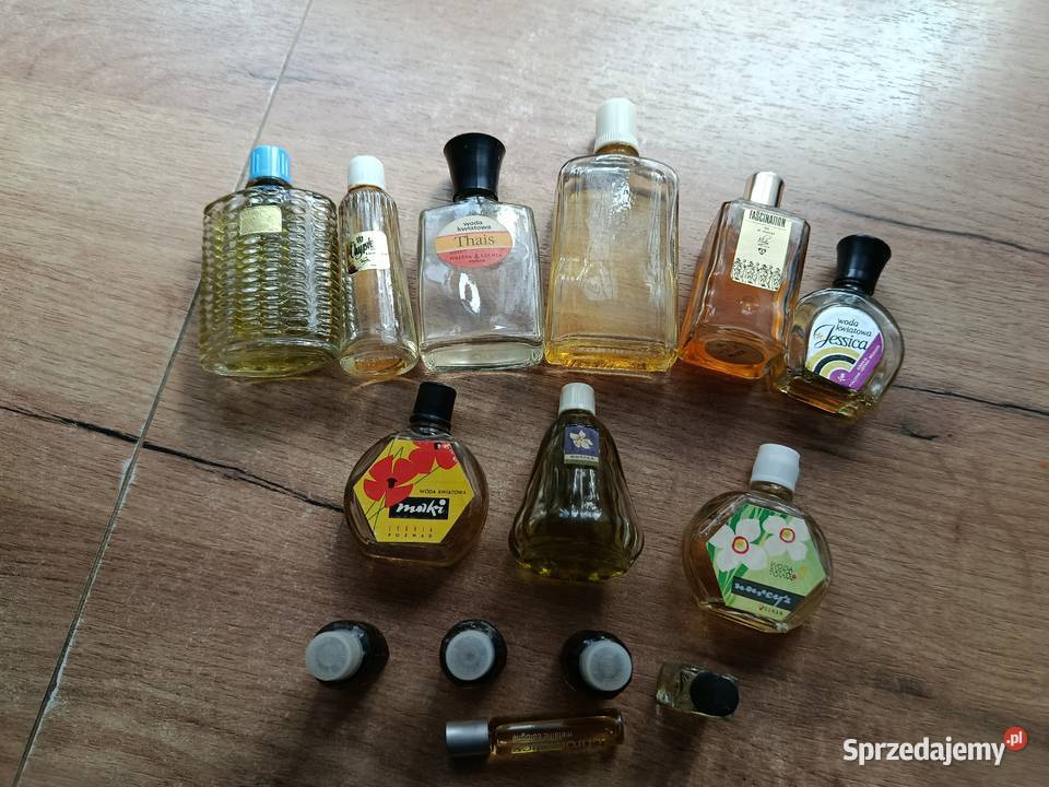 Perfumy stare z PRL zestaw wody toaletowe