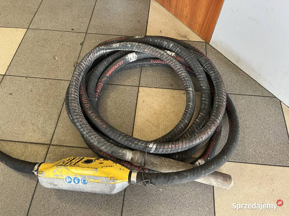 Wibrator pogrążalny do betonu buława Atlas Copco