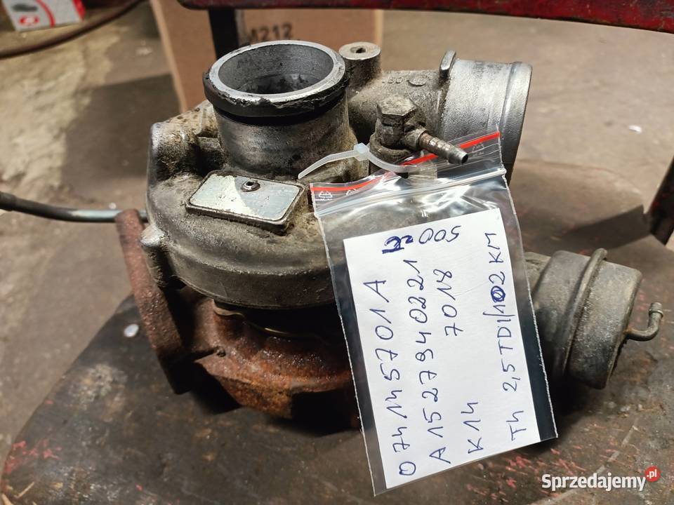 Turbosprężarka Vw T4 25 102074145701A Kętrzyn