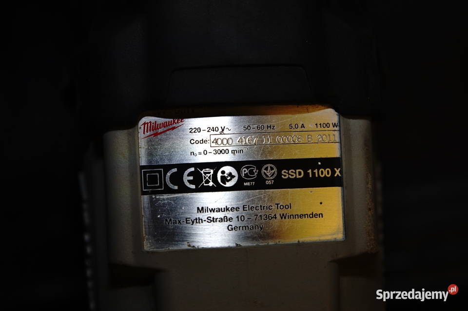 Piła szablasta MILWAUKEE SSD1100X Narzędzia śląskie Bielsko-Biała sprzedam