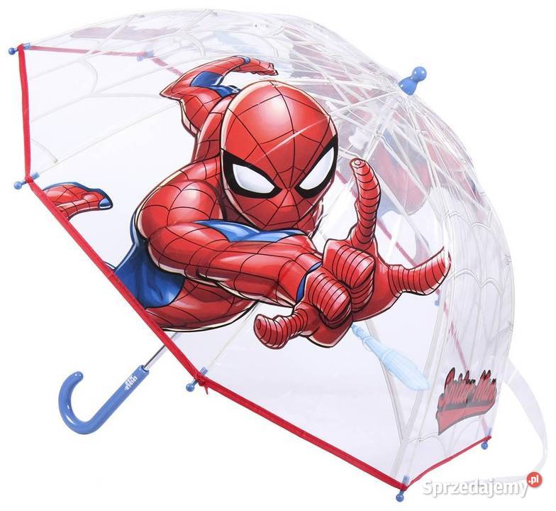 Spiderman Głęboki Parasol Parasolka Dzieci Pozostałe Mogilany
