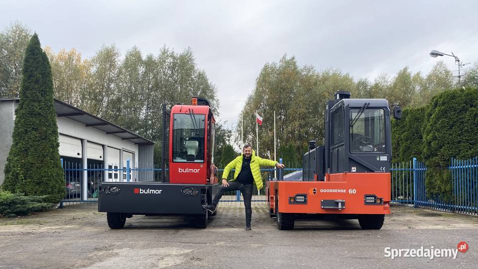 boczny wózek widłowy używany 5 ton diesel Kalmar