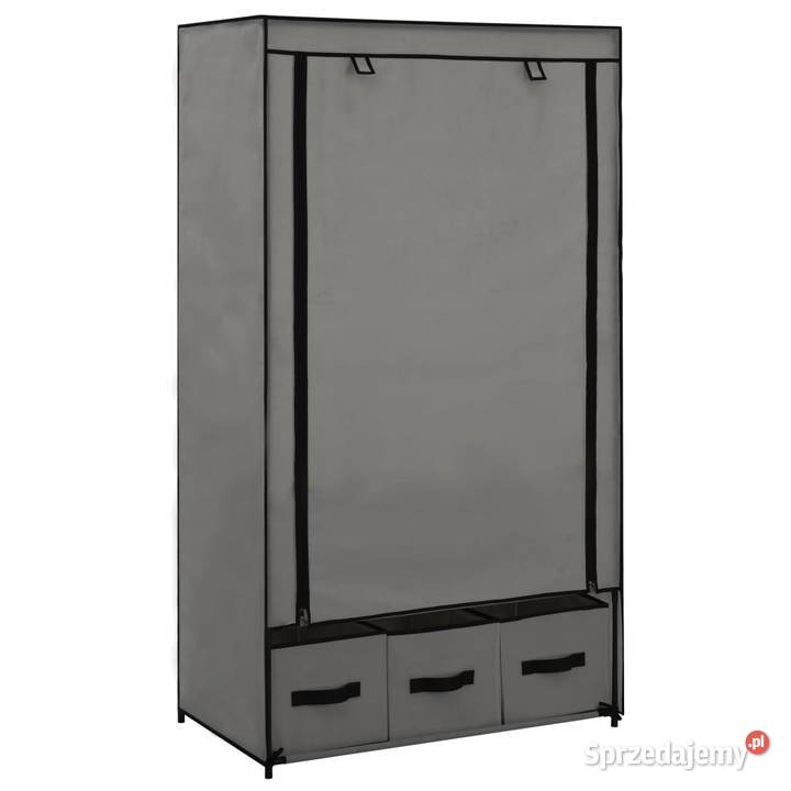 vidaXL Szafa szara 87 x 49 x 159