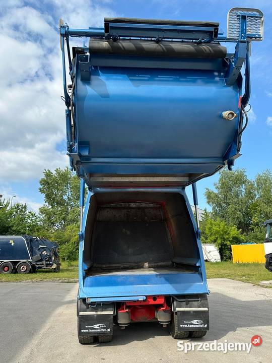 Mercedes Econic 1829 śmieciarka dwuosiowa NTM Nowiny