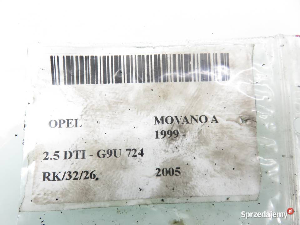 KOMPRESOR KLIMATYZACJI OPEL MOVANO A 1999 25 DTI