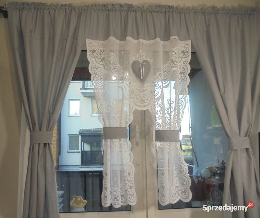 komplet na okno 260150 99 biały Włocławek