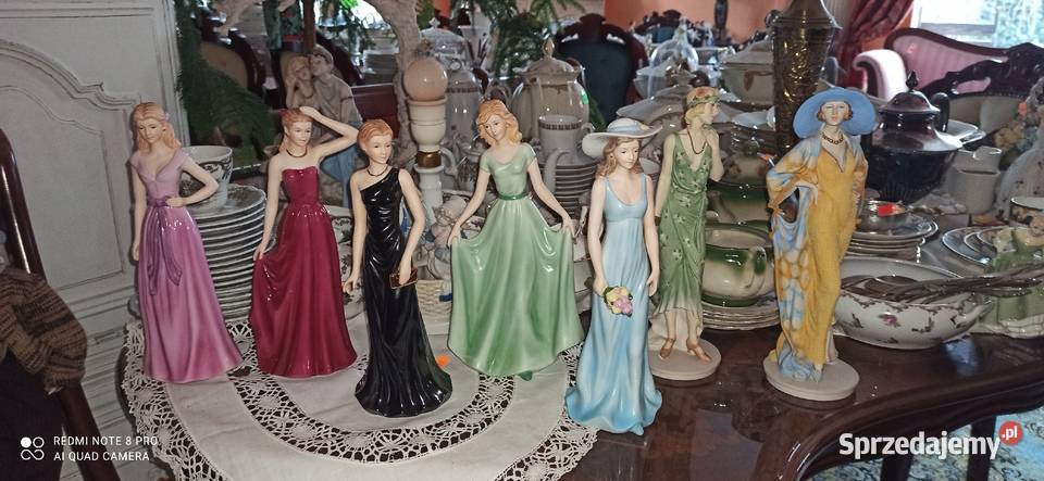 Kathryn Figurka The Lucerne Collection w różowej Porcelana i szkło pomorskie Gdańsk