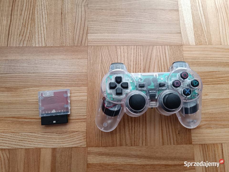 Pad bezprzewodowy PlayStation 2 2 przeźroczysty Sony Playstation 2 Pruszków