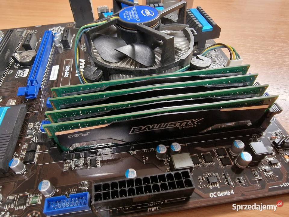 Płyta główna MSI B85G43 I5 4460 16GB Ram Kielce