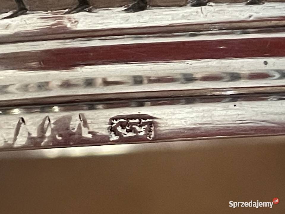 Srebro dzbanek do kawy Portugalia polowa XIX