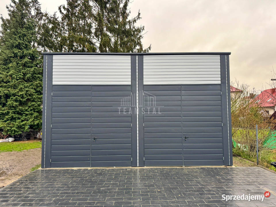 Hala blaszana Magazyn 7x8m 2x Brama 4x Okno