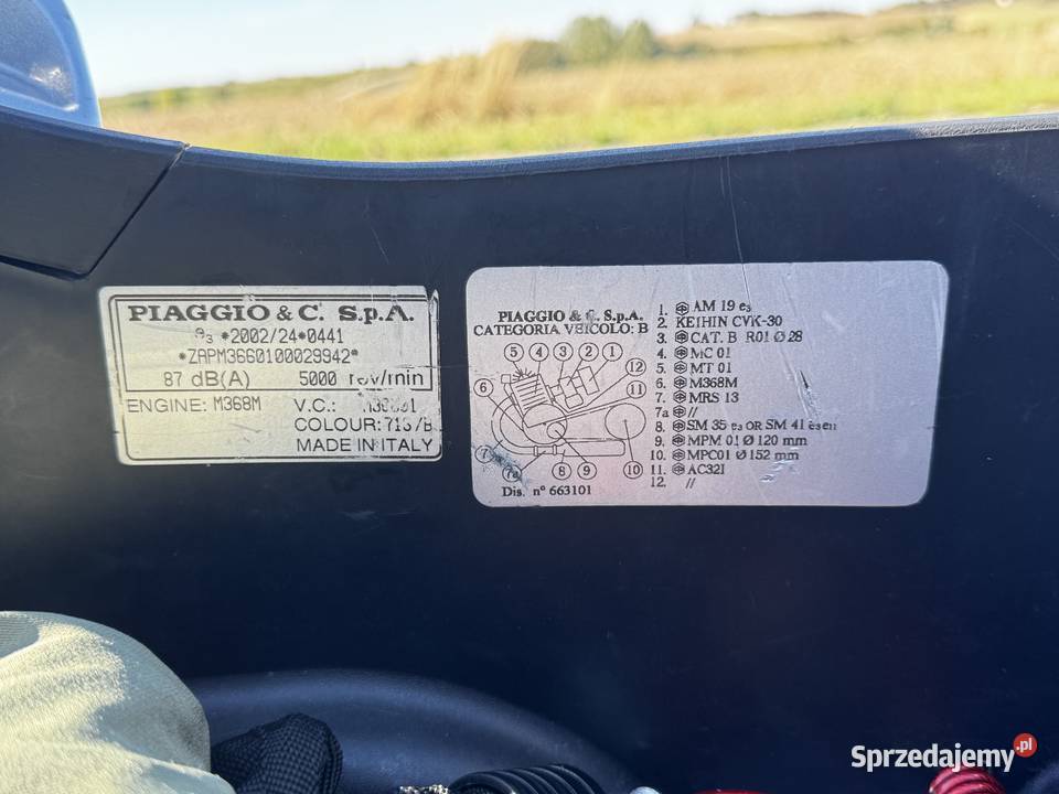 PIAGGIO XEVO 125 2013r Ćmielów