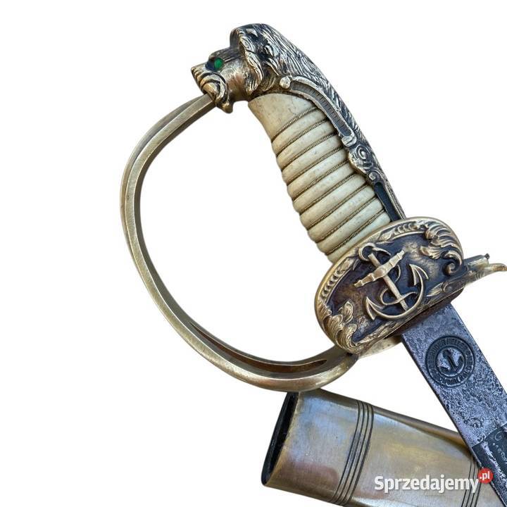 Szabla Pruska Kriegsmarine z pochwą