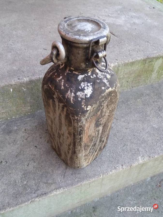 Bańka Trinkwasser wermacht zundapp KS 750 BMW Militaria wielkopolskie Lisew