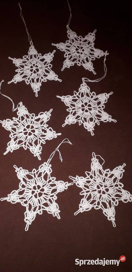 Bombki ręcznie robione na szydełku Łódź