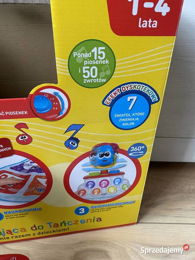 CHICCO muzyczna mata grająca do tańczenia stan Chicco Piekary Śląskie