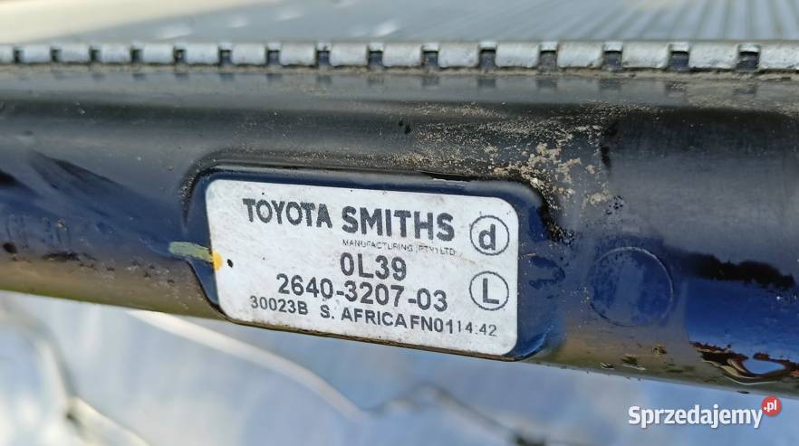 Toyota HILUX VIII 2024 chłodnica uszkodzona Wola Uhruska sprzedam